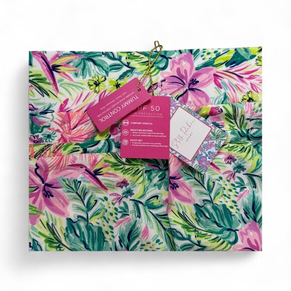 Stella Parker Tropical Floral Wide-Leg Pants Size XL | UPF 50 Sun Protection NWT - Picture 10 of 10